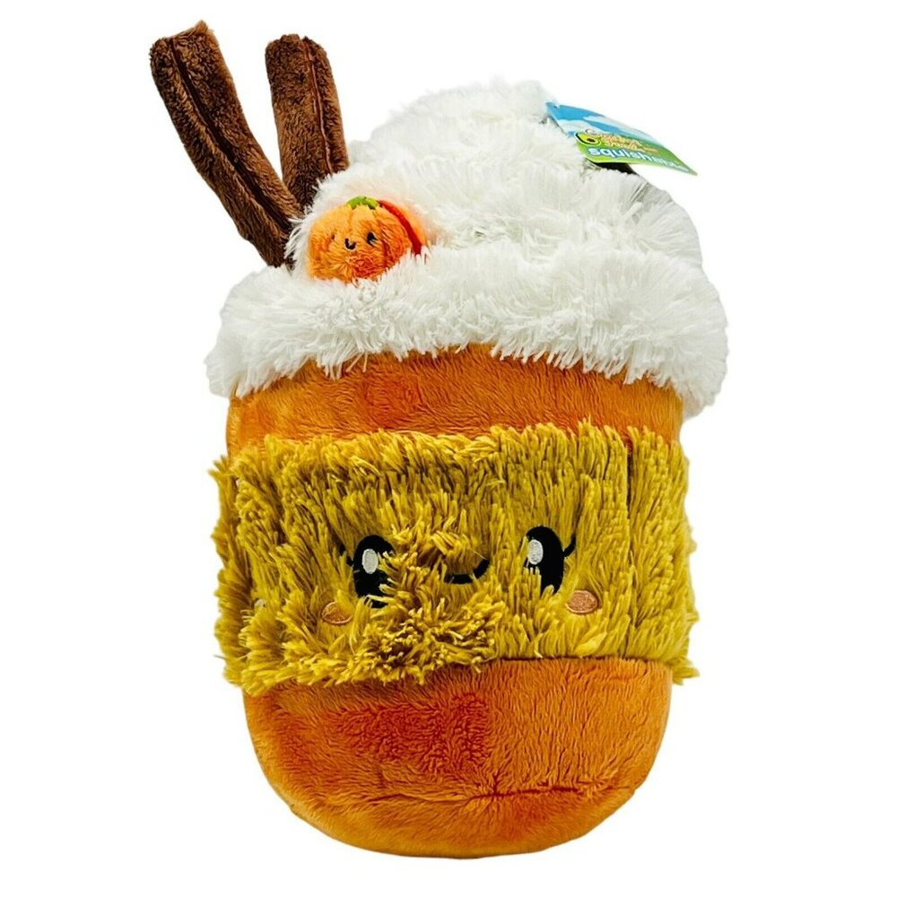 Squishable Comfort‎ Food Mini Pumpkin Spice Latte  Plush 9 inch with Tag